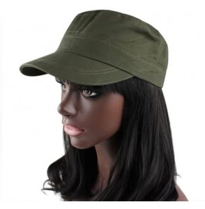 Baseball Caps Fashion Summer Adjustable Army Cadet Military Cap - Army Green - CQ11ZQ295VJ