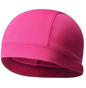 Skullies & Beanies Moisture Wicking Cooling Helmet Running - Hot Pink - CH194RC5X2O