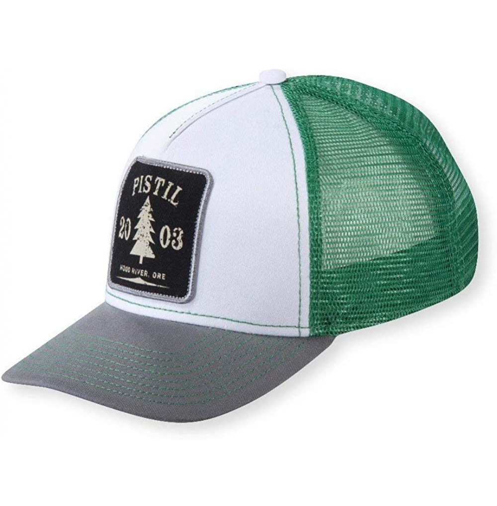 Baseball Caps Men's Burnside Trucker Hat - Gray - CE1224PT4G1
