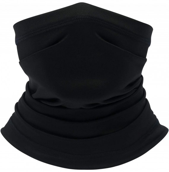 Balaclavas Summer Neck Gaiter Face Scarf/Neck Cover/for Sun Protection Headwear Hear Warp - Black+white - CY197YDS0RO