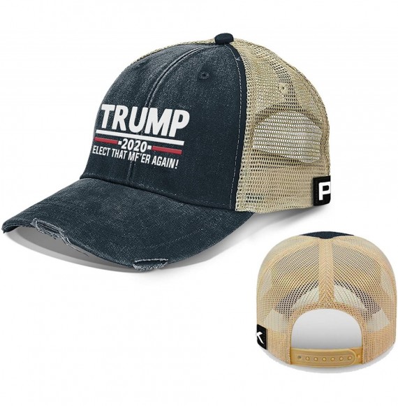 Baseball Caps Trump 2020 Hat- That Again Trucker Hat - Trump Hat - Navy - CX18UMA68NZ