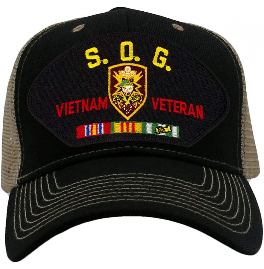 Baseball Caps SOG Studies and Observations Group - Vietnam War Veteran Hat/Ballcap Adjustable One Size Fits Most - C918S8TNEDH