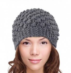 Headbands Women's Winter Wide Knit Headband - Wide - Gray - CF17XSSEO0R