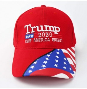 Baseball Caps Donald Trump 2020 Hat- Make America Great Again- Adjustable Baseball Cap and Beautiful Keychain Packaging - CD1...