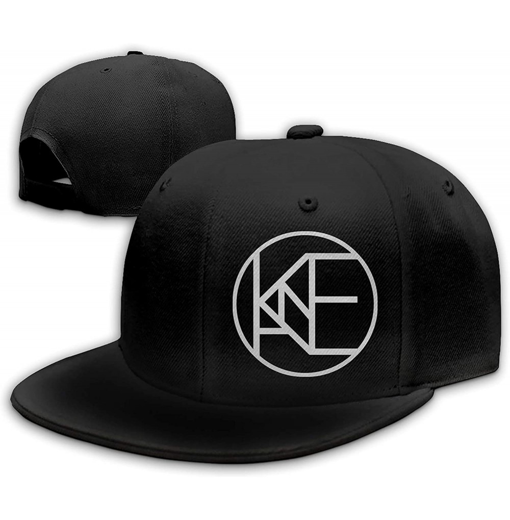 Baseball Caps Mens Customized Fashionable Basketball Hats Class Fit - Black - CN18D72TSGX