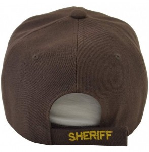 Baseball Caps Sheriff Brown Hats - Sheriff – Brown - CD11NKO6LET