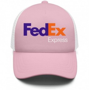 Baseball Caps Mens Casual FedEx-Ground-Express-Violet-Green-Logo-Symbol-Adjustable Fitted Hat - Light-pink-9 - C018OQW7KAW