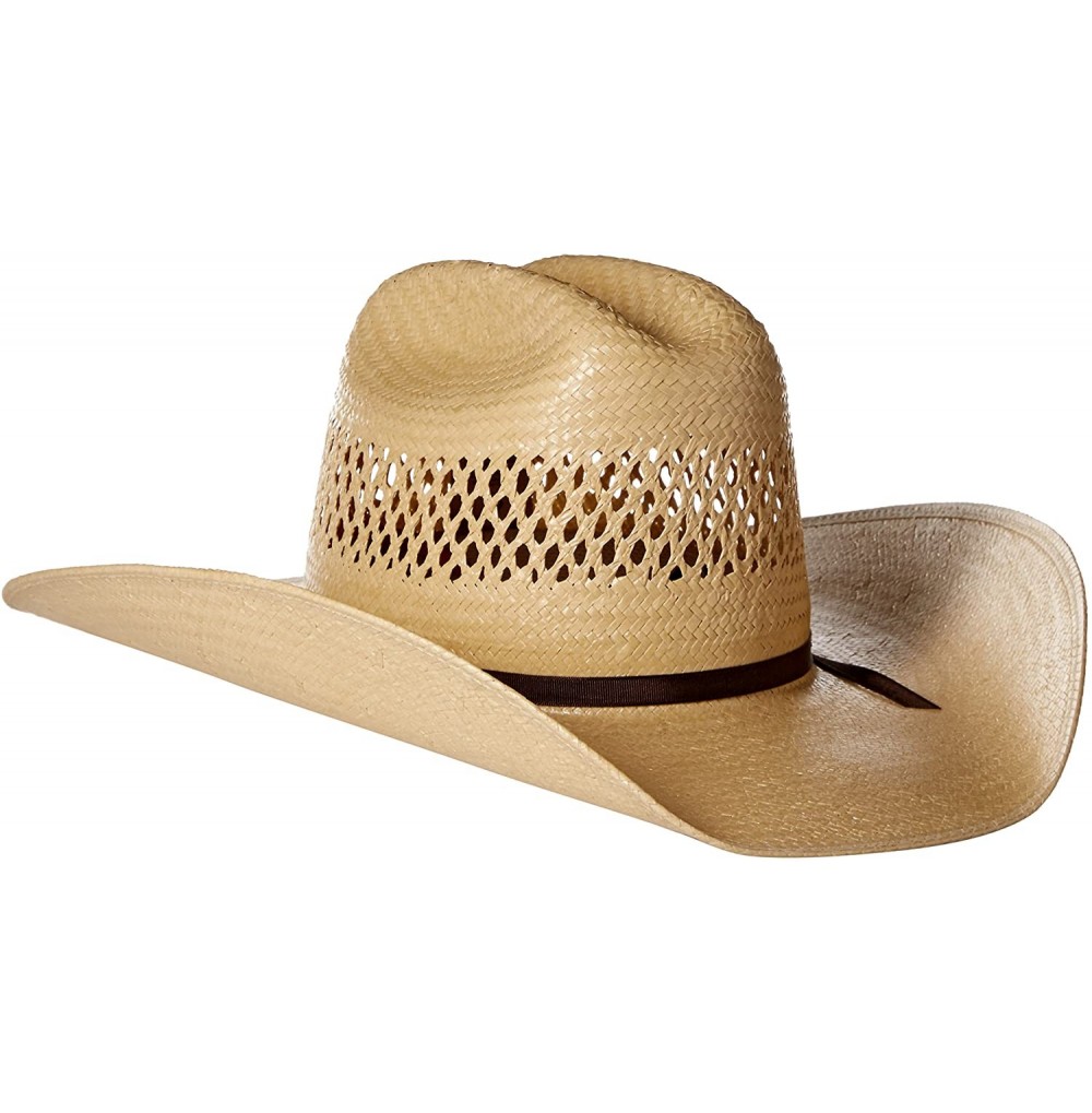 Cowboy Hats Western Men's Rustler Cowboy Hat - Natural - CW12N6GBIN2