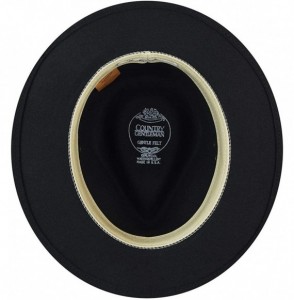 Fedoras Women's Dickens Fedora Hat - Black - CV12NQXKEZ4