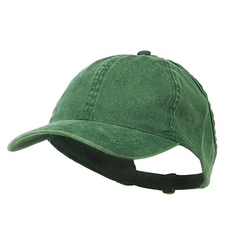 Baseball Caps Hats for Women-Backless Ponytail Hat Baseball Cap with Pony Hole for Curly-Natural Hair - Green (Style1) - C218...