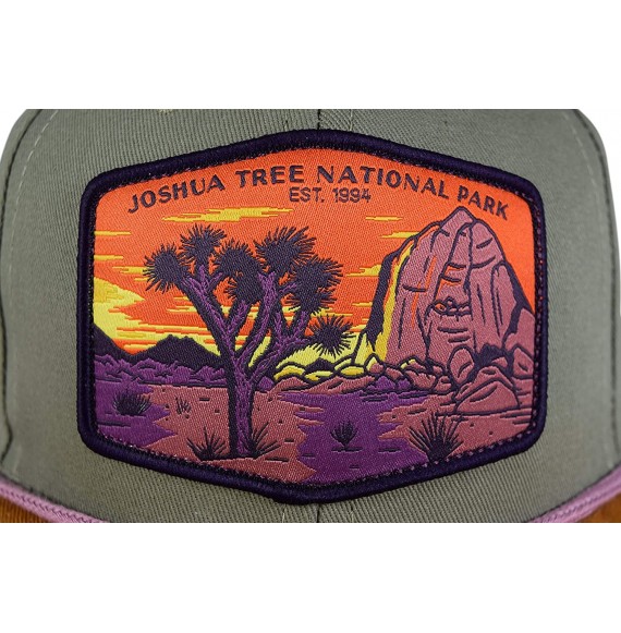 Baseball Caps National Park Braided Rope Hat Snapback Collection - Joshua Tree National Park - CH18YWSQC4G
