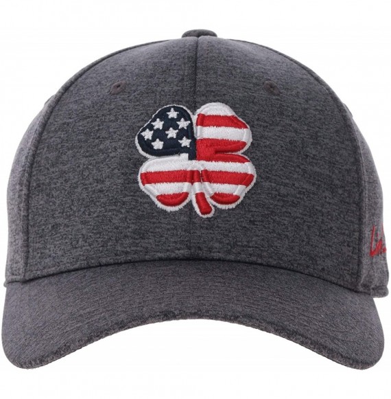 Baseball Caps Black Clover USA/White/Heather USA Heather Premium Fitted Hat - Usa/White/Heather - CH187EQWLHL