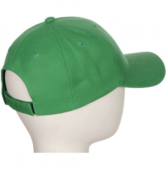 Baseball Caps Classic Baseball Hat Custom A to Z Initial Team Letter- Green Cap White Black - Letter Z - CU18IDQ5455