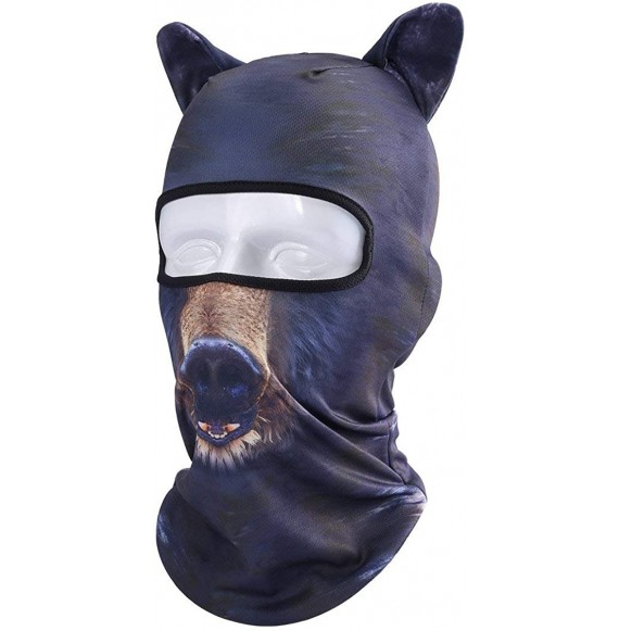 Balaclavas 3D Animals Balaclava Face Mask - Neck Gaiter Warmer Ski Mask for Christmas Music Festival - Bb-g-08 - CN185SGI2XZ