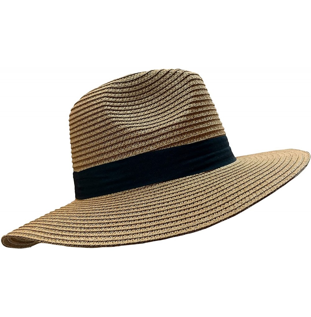 Sun Hats Floppy Stylish Sun Hats Bow and Leather Design - Style B - Rose - CV18CLQ736H