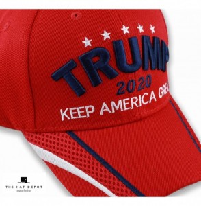 Baseball Caps Original Exclusive Donald Trump 2020" Keep America Great/Make America Great Again 3D Signature Cap - CW18WQCLKH0