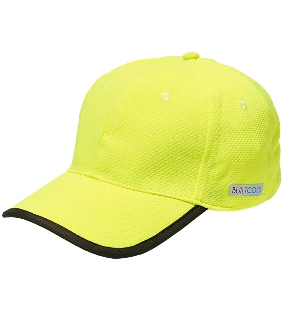 Baseball Caps Adult Baseball Hat - Men & Women Ball Cap- One Size - Safety Yellow - CH18S7UCE0M