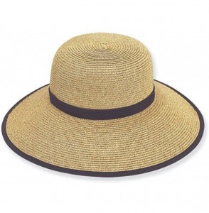Sun Hats French Laundry Packable Crushable Travel Hat - Brown - CD11LZX72FT