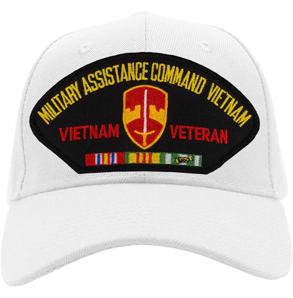 Baseball Caps Military Assistance Command Vietnam Hat/Ballcap Adjustable One Size Fits Most - CL18K6YH0SZ