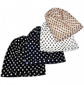 Skullies & Beanies Chemo Cancer Sleep Scarf Hat Cap Cotton Beanie Lace Flower Printed Hair Cover Wrap Turban Headwear - CB196...