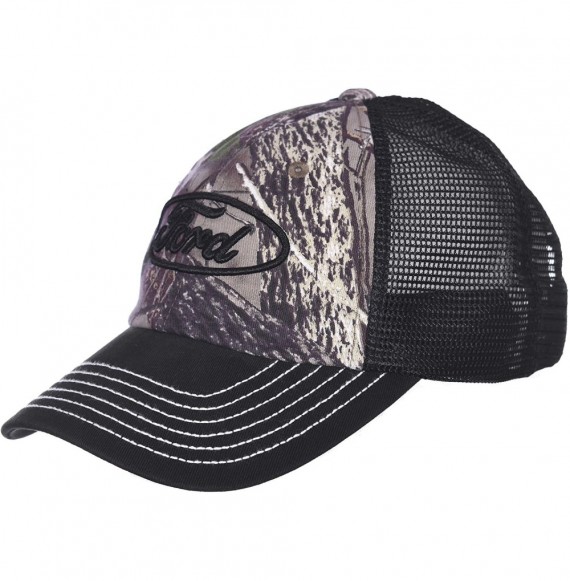 Baseball Caps Men's Ford Logo Cap an Adjustable Camouflage Mesh Back Hat - CP1959RC6KD
