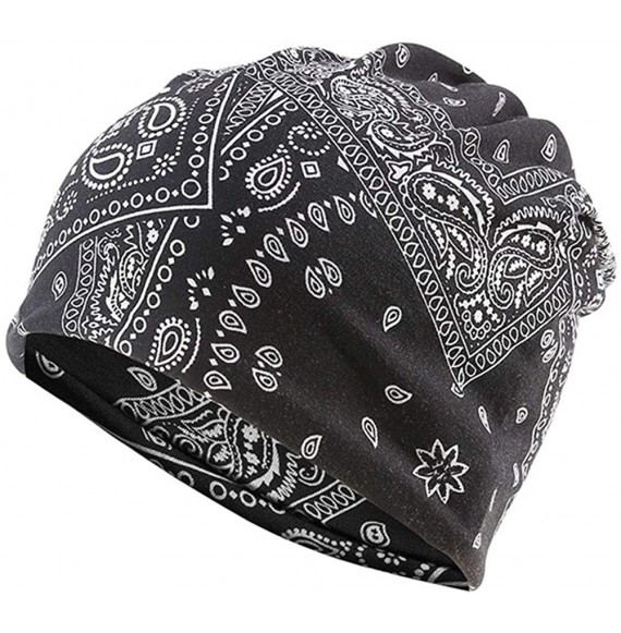 Skullies & Beanies Women's Sleep Soft Headwear Cotton Lace Beanie Hat Hair Covers Night Sleep Cap - Color Mix 29&30 - C6192QK...