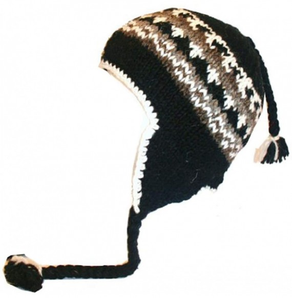 Skullies & Beanies Beanie Hats Women Men Fleece Lined Knit Wool Thick Ski Trapper Winter Hats - S/M - Multi 195 - CB193ZQTY8Z