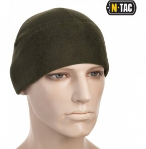Skullies & Beanies Skull Cap Fleece 330 Winter Hat Mens Military Watch Tactical Beanie - Olive - C6187Y6I0LI