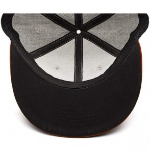Baseball Caps Vintage Snack Food Printing Hat Athletic Twill Trucker Cap for Men - Burgundy-3 - CK18T76W2W5