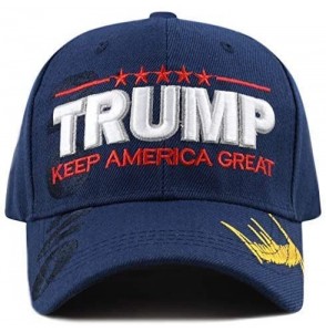 Baseball Caps Original Exclusive Donald Trump 2020" Keep America Great/Make America Great Again 3D Signature Cap - CJ18I6SNZHI