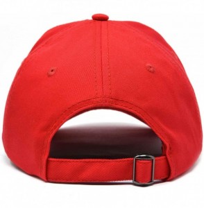 Baseball Caps Lemon Hat Baseball Cap - Red - C018M7U8ICE