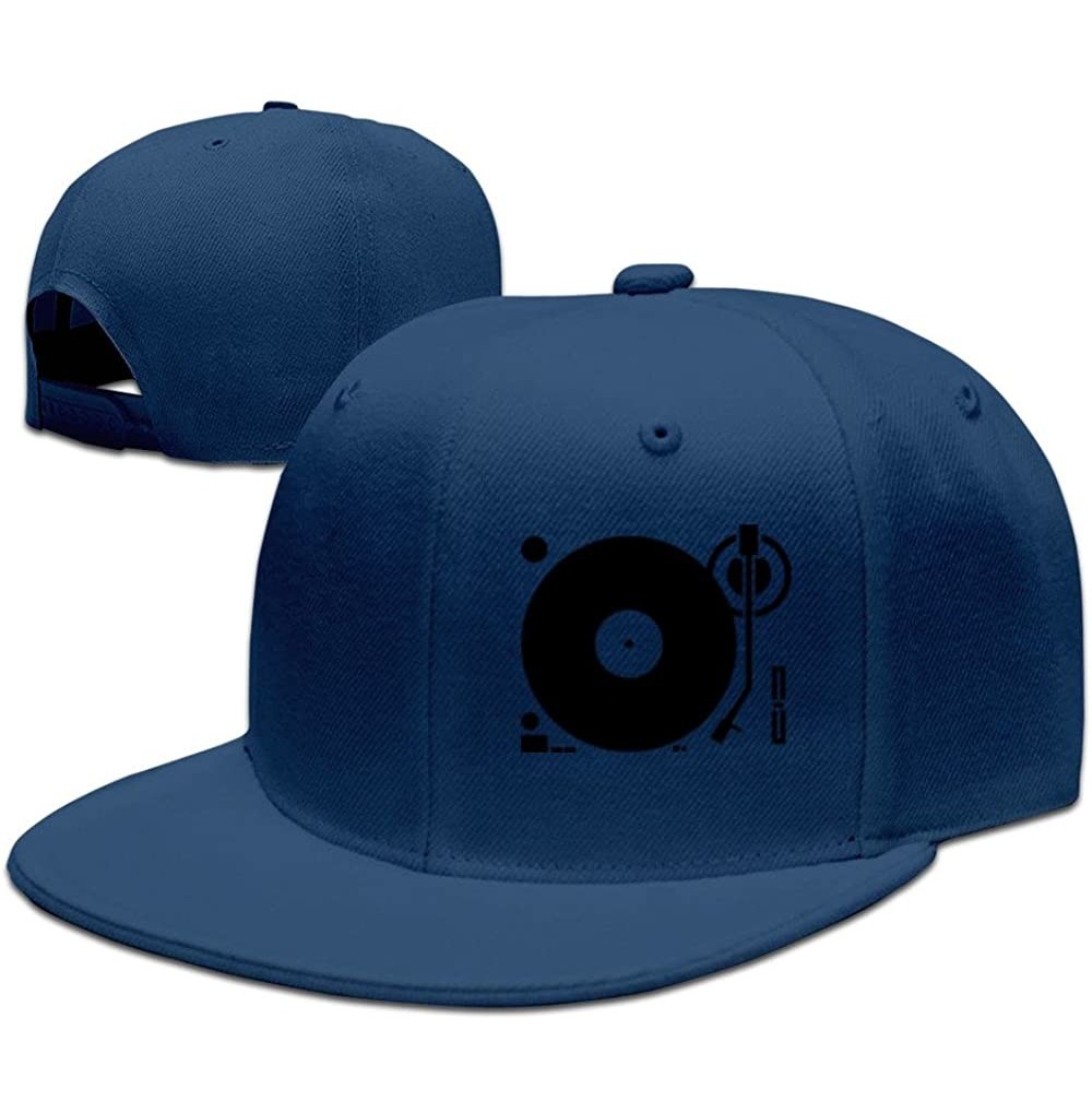 Baseball Caps Adjustable Fashion Headphones Snapback Baseball - Navy - CD12MZ4BSFS