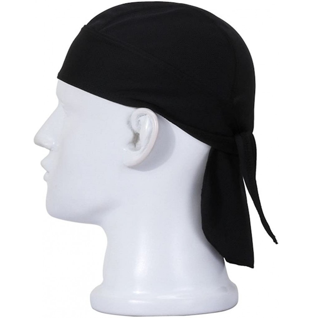 Balaclavas Classic Pirate hat Multipurpose Bandana Quick-Drying Breathable - Black - CX128Q43FSH