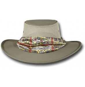 Sun Hats Ladies Canvas Drover Hat - Item 1047 - Khaki 3406 - C1183GOGNM4