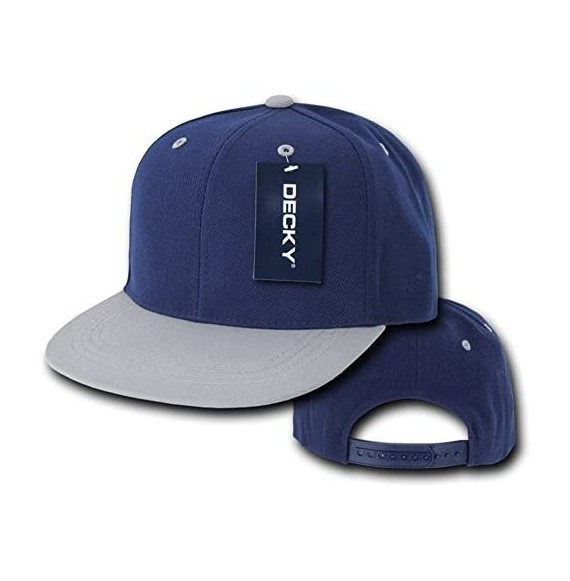 Baseball Caps Men's Flat - Navy/Grey - CM1199Q9OFZ