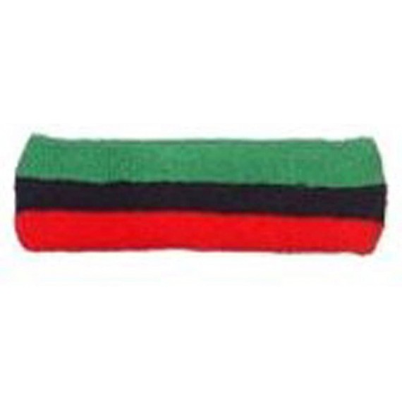 Headbands Striped Headband - Red/Black/Green - CX11175D6M3