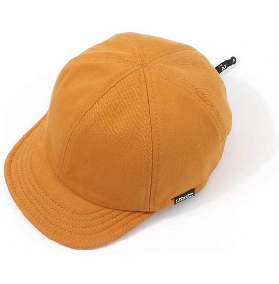 Baseball Caps Stylish Short Brim Soft Cap Baseball Cap Trucker/Baseball Style Hat Cap - Dy01-camel - CK18YN7E6U3