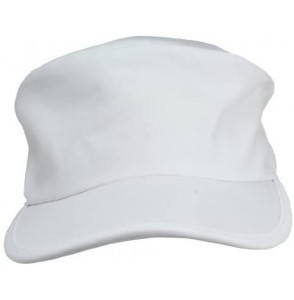 Baseball Caps Mens Cotton Twill Painters Cap - Adjustable Hat Unstructured Low Crown - White - C0119N1AW01