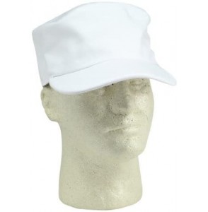 Baseball Caps Mens Cotton Twill Painters Cap - Adjustable Hat Unstructured Low Crown - White - C0119N1AW01