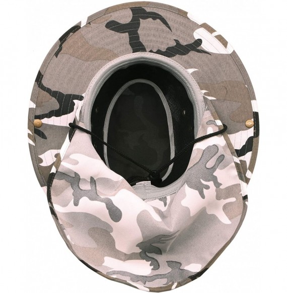 Sun Hats Bora Booney Sun Hat for Outdoor Wide Brim Cap with UPF 50+ Protection - City Camouflage - CH18H6Q3UN5