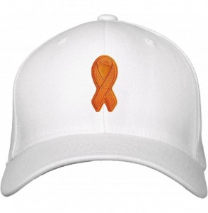 Baseball Caps Awareness Hat - Unisex Adjustable Cap - White - CJ18GZ83KW2