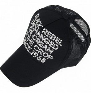 Baseball Caps Mesh Back Baseball Cap Trucker Hat 3D Embroidered Patch - Color3-1 - C317XMQ3QI8