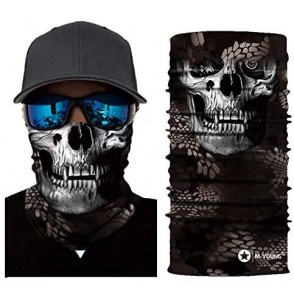 Balaclavas Skull Face Mask Bandanas- Neck Gaiter- Headwear- Magic Scarf- Headband for dust Sun Wind - Xa-047 - C4197H00T9T