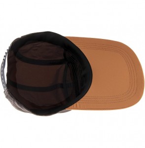Sun Hats Five Panel Nylon Hat Long Flat Brim and Inside Cooling mesh Gray - CW189WZ5C2Z