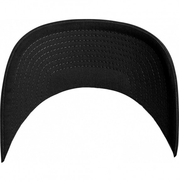 Baseball Caps Wooly Combed Stretchable Cap - Black - L/XL - C6189SNGQCS