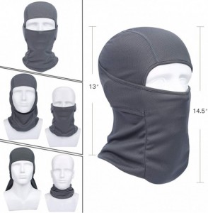 Balaclavas Balaclava - Windproof Mask Adjustable Face Head Warmer for Skiing- Cycling- Motorcycle Outdoor Sports - CX18S25853A