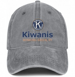 Baseball Caps Lions Clubs International Jeans Baseball Cap Outdoor Hat Dad Mens Ball Cap - Kiwanis Symbol-1 - CW18YSN9O02