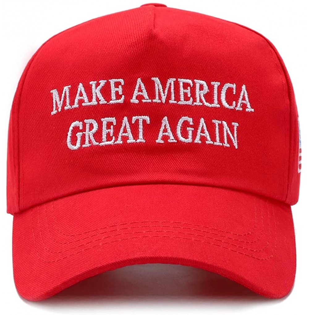 Baseball Caps Make America Great Again Hat Donald Trump Hat MAGA Hat 2020 USA Cap Keep America Great - Red-c - CR18X6HD9Q3