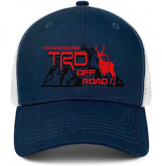 Baseball Caps Off-Road-Mountain-Deer Mesh Dad Hat Quick Drying Vintage Sun Hats Unisex Adjustable - Dark_blue-75 - CK18W83QZWN