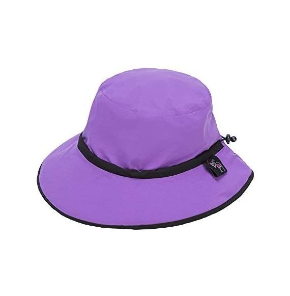 Rain Hats Women's Golf Rain Hat - Purple - C218EANU3DR